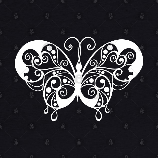 butterfly vector art by pixspatter